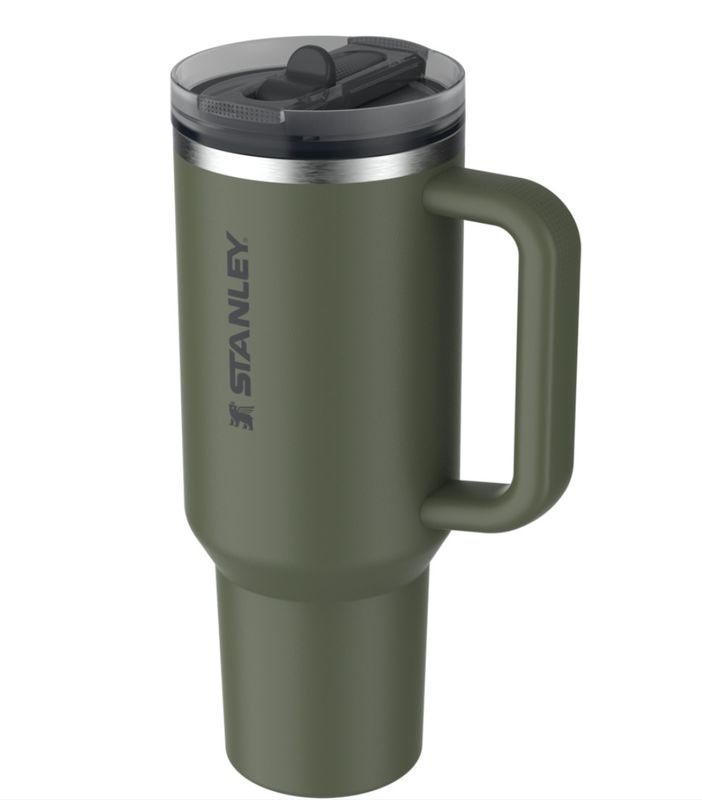 STANLEY  The Quencher  ProTour Flip Straw Tumbler 40 oz Dried Pine