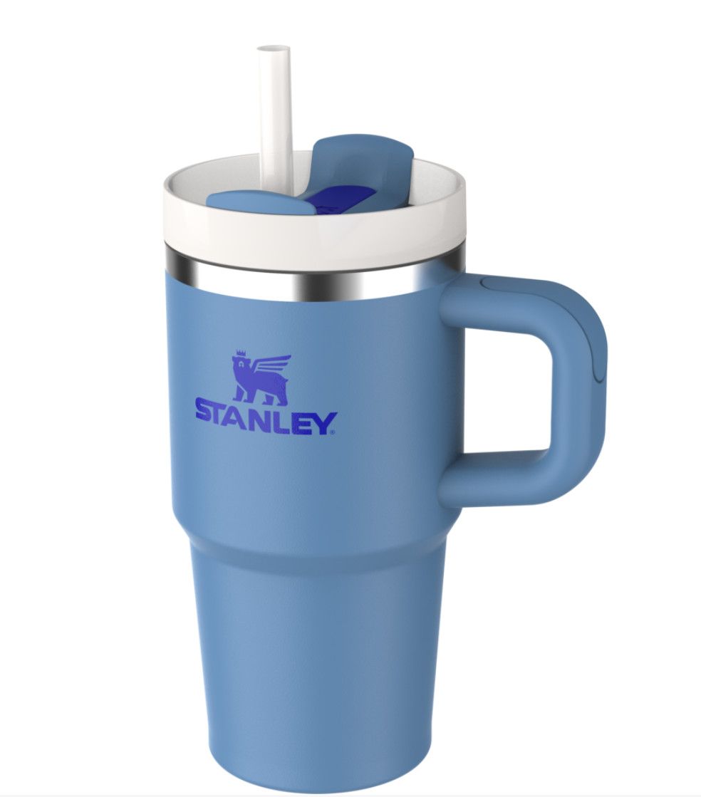 STANLEY The Quencher H2.0 FlowState Tumbler 20 oz, Color: Blue Sky