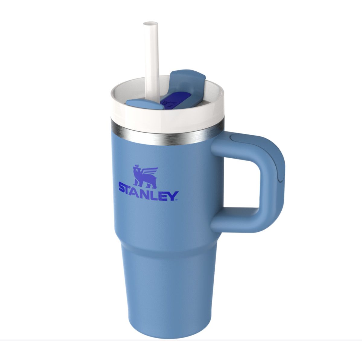 STANLEY The Quencher H2.0 FlowState Tumbler 14 oz, Color: Blue Sky