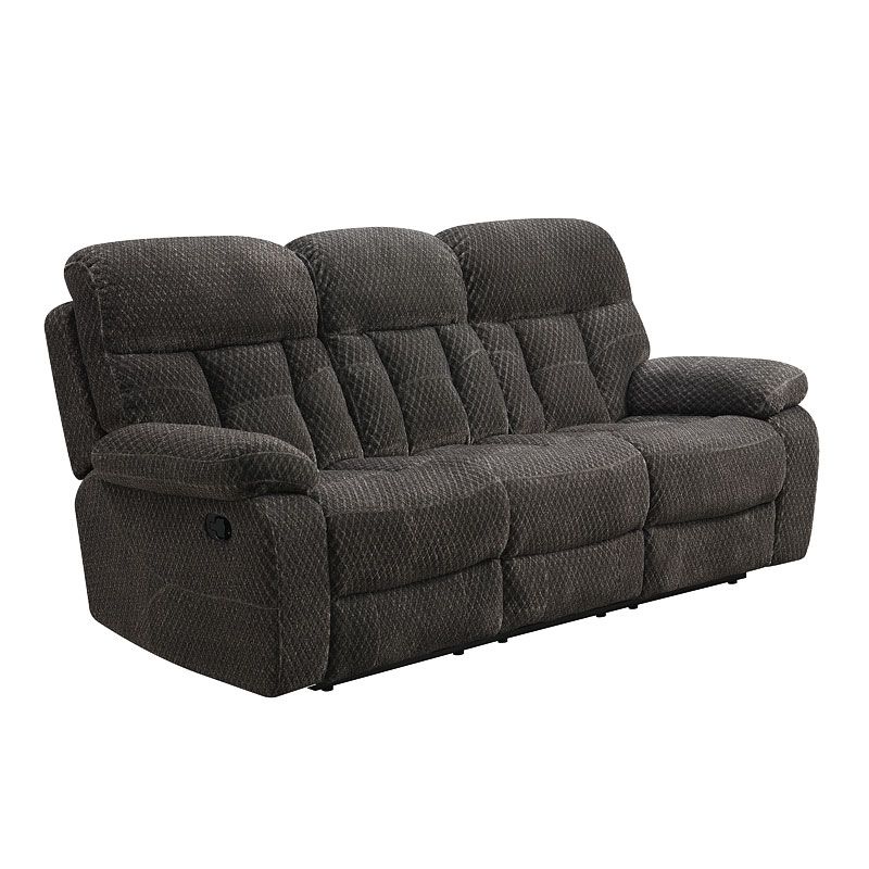 Bravo Charcoal Reclining Sofa (U1165-30-SLP)