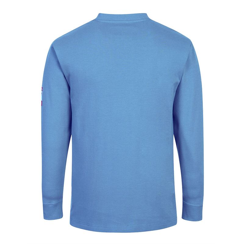 Portwest FR Antistatic Henley Light Blue- FR32