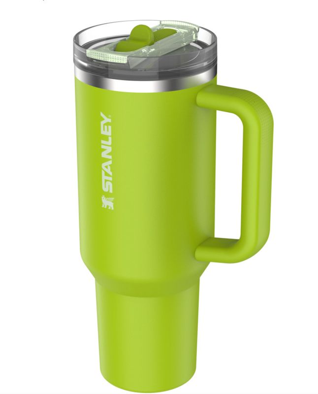 STANLEY  The Quencher  ProTour Flip Straw Tumbler 40 oz Chartreuse