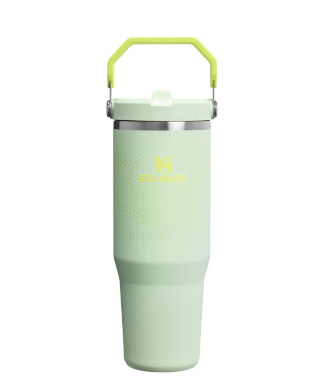 STANLEY The IceFlow Flip Straw 2.0 Tumbler 30oz STANLEY The IceFlow Flip Straw 2.0 Tumbler 30oz, Color: Honeydew Hypergrip