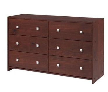 Donco 6 Drawer Dresser Dark Cappuccino (7600-CCP)