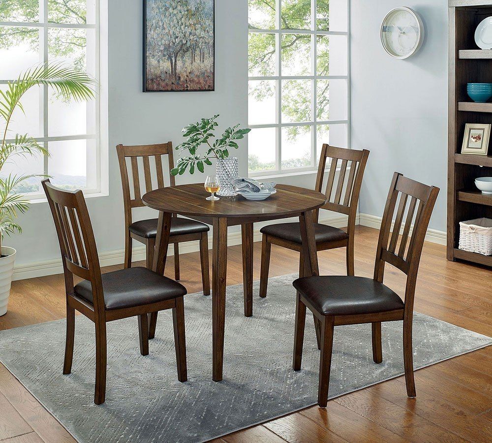 Blackwood Standard Height Dining Set 5pc (CM3771RT-5PK)