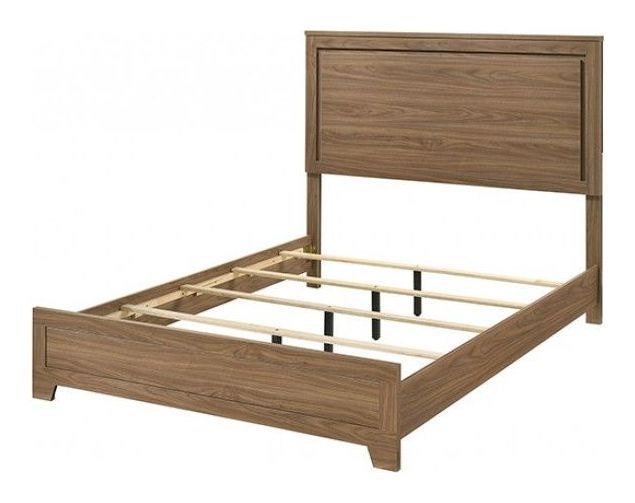 Panelli FULL Bed in Walnut (FM72017BR-F-BED)