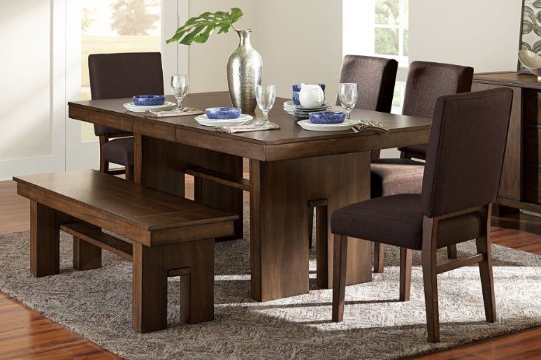 Sedley Dining Set 6pc w/bench (5415RF-78*6)