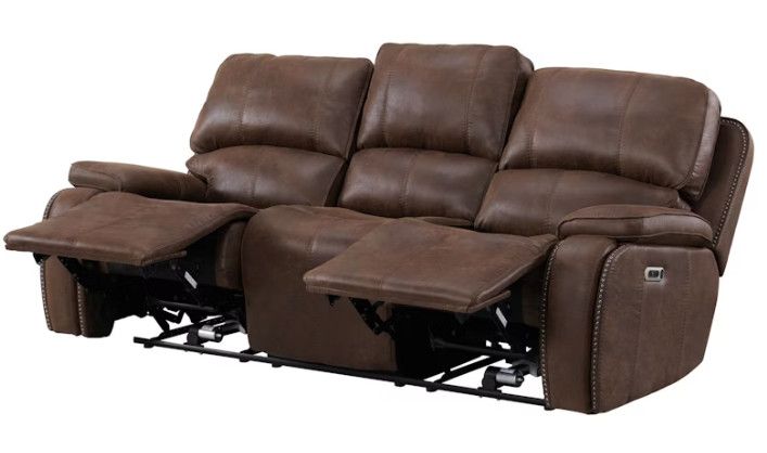 ATLANTIS SOFA BRWN PWR (U-5230-BR-305PPH)