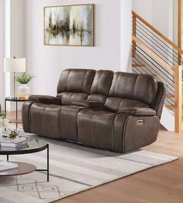 Elements Atlantis Loveseat Coffee (U-5230-CF-285PPH)