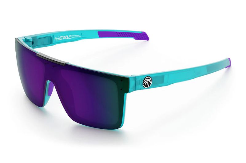 Heatwave Performance Quatro Z87+ Sunglasses: Aqua Frost
