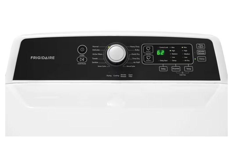 Frigidaire 6.7 CF Electric Dryer FRFFRE4120SW