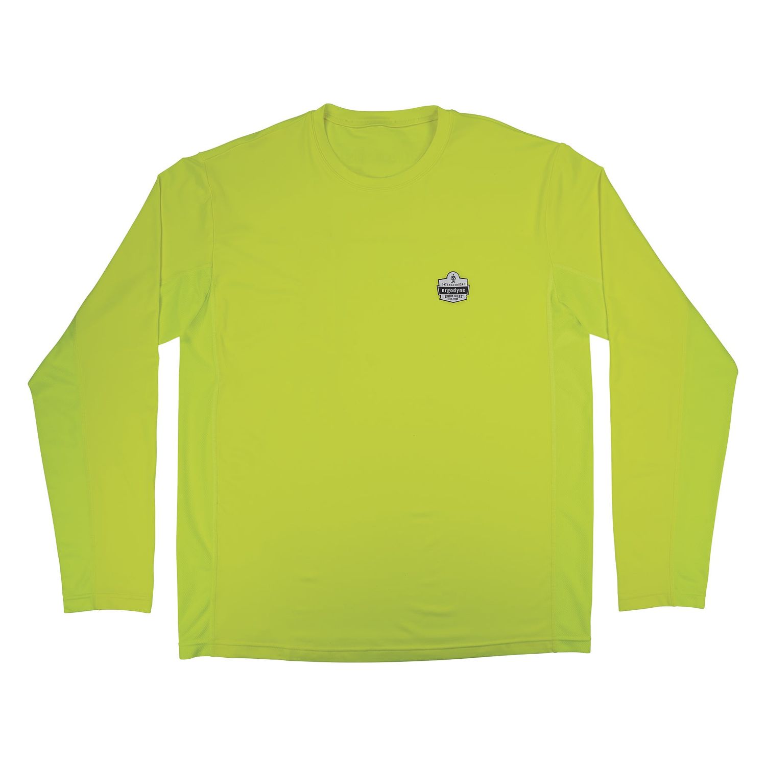 Ergodyne Chill-Its® Cooling Long Sleeve Sun Shirt Hi-Vis, Lime- 6689 Ergodyne Chill-Its® Cooling Long Sleeve Sun Shirt Hi-Vis, Lime- 6689