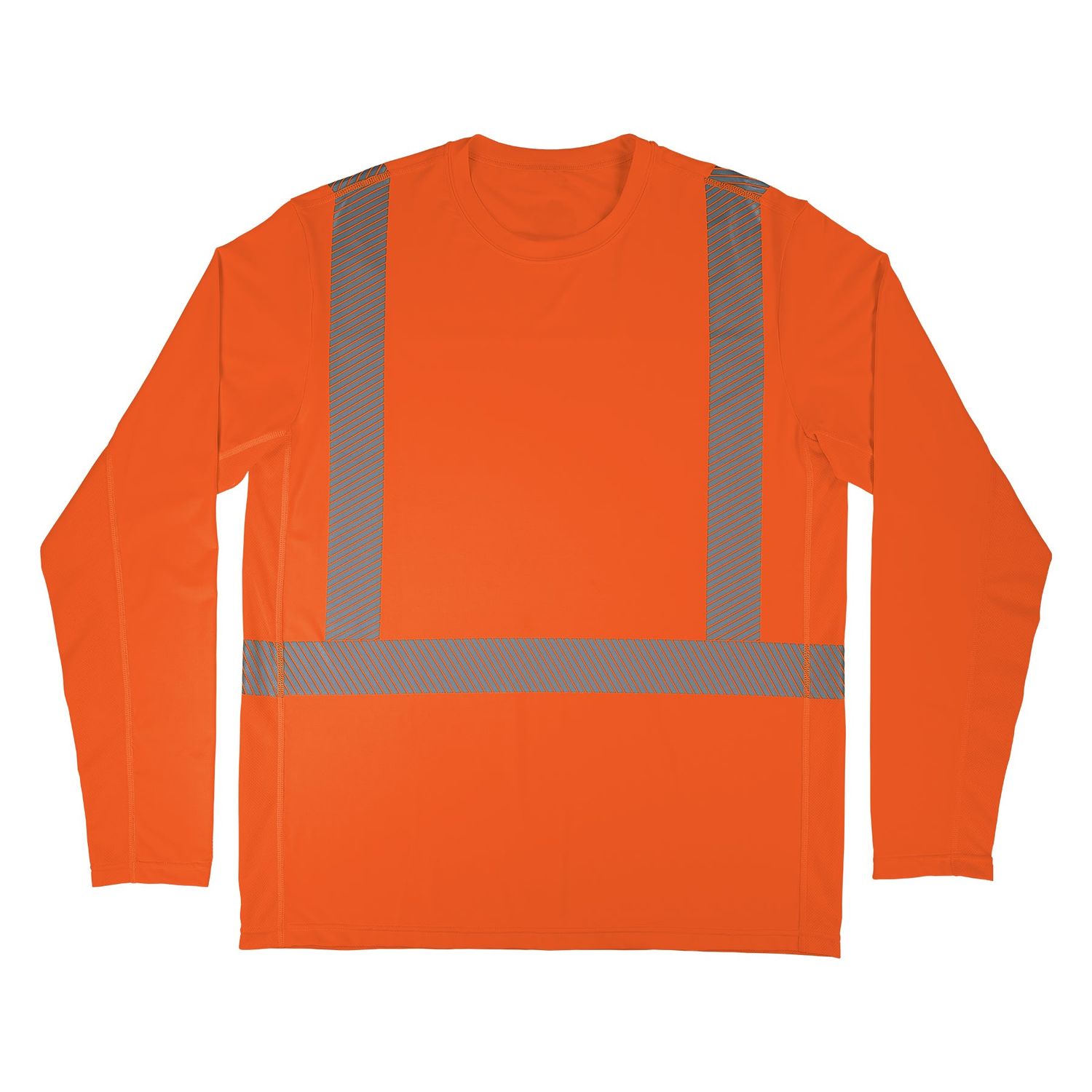 ERGODYNE Class 2 Cooling Hi-Vis Sun Shirt -UV Protection 6688 Orange ERGODYNE Class 2 Cooling Hi-Vis Sun Shirt -UV Protection 6688 Orange