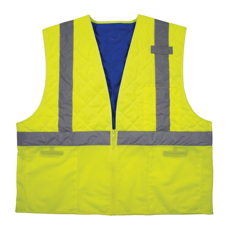 Ergodyne Chill-Its® 6668 Class 2 Hi-Vis Safety Cooling Vest – Lime