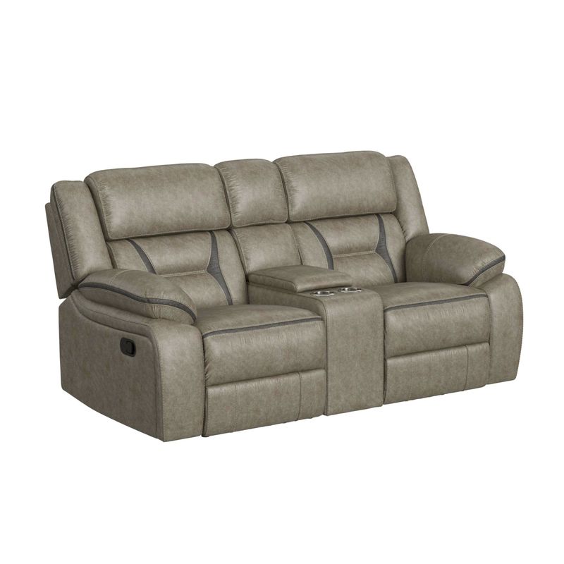 Engage Motion Loveseat in Corral Grey (U-8490-9760-285)