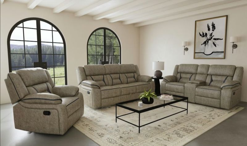 Engage Motion Loveseat in Corral Grey (U-8490-9760-285)