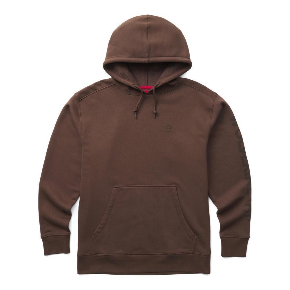 WOLVERINE MIDWEIGHT GRAPHIC HOODY W1212300-237 DARK BISON