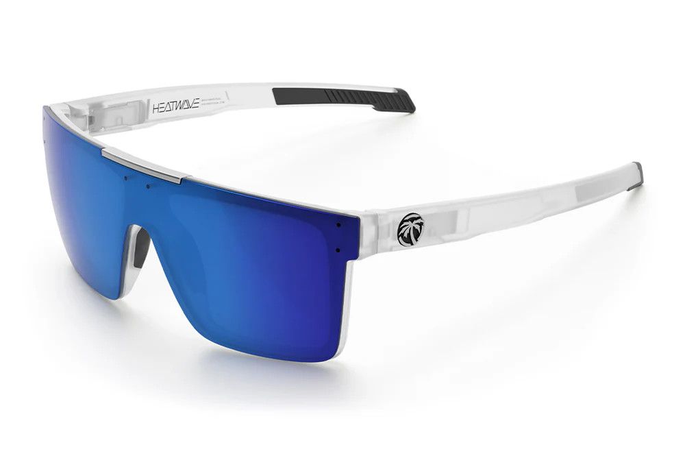 HEATWAVE Performance Quatro Z87+ Sunglasses: Vapor Frost Frame / Coastal Lens