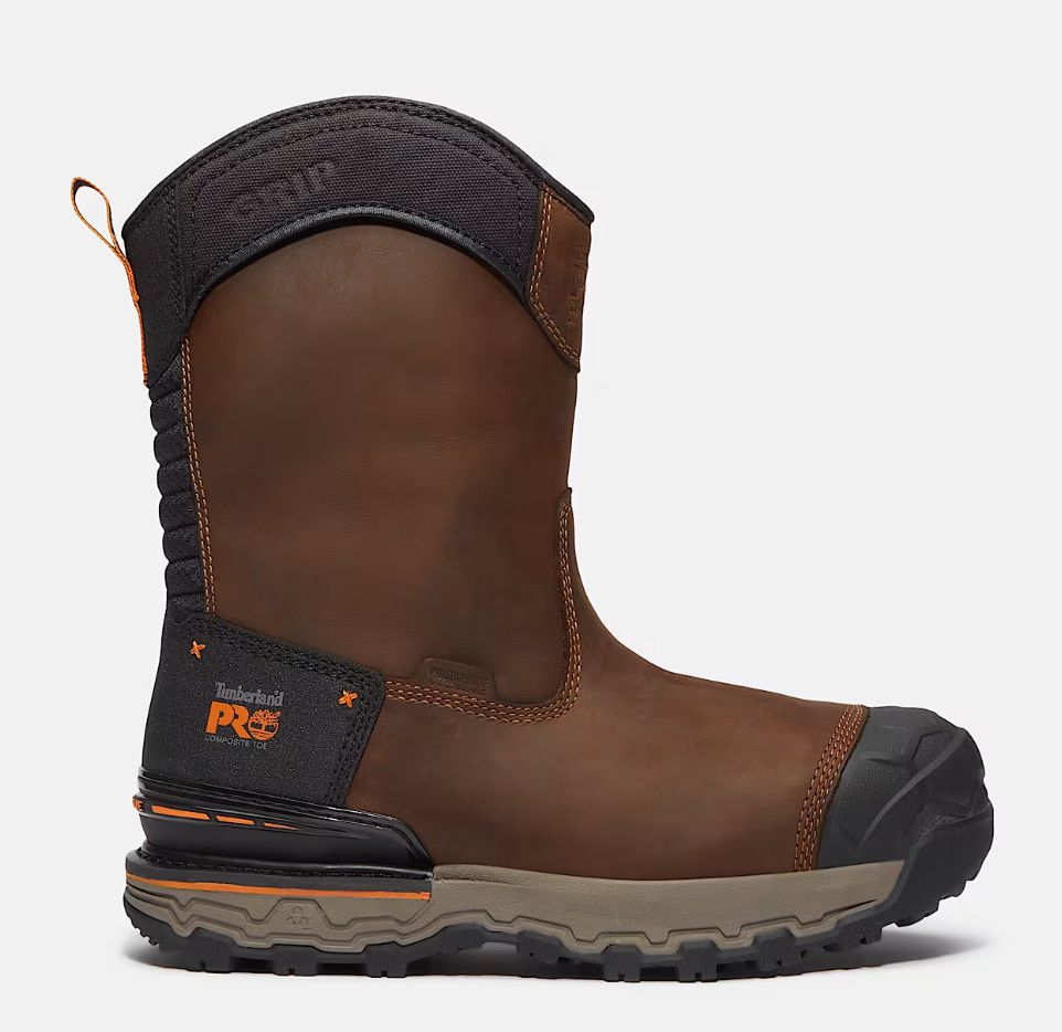 TIMBERLAND PRO BOONDOCK ULTRALIGHT PULL - ON WORK BOOTS TB0A6473