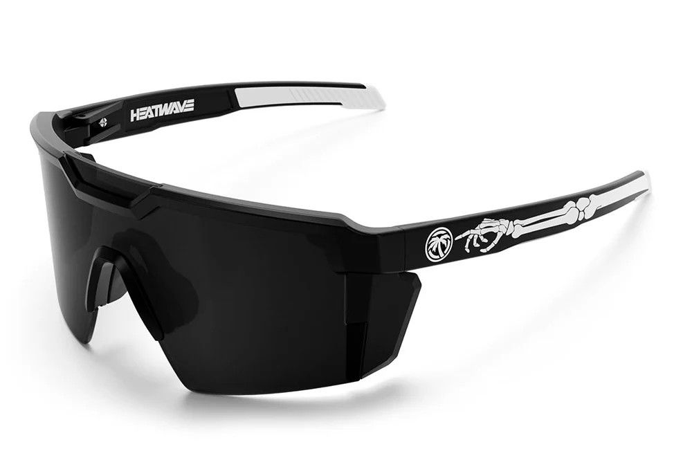 Heatwave Future Tech Z87+ : Black Frame /Polarized - Bones Arms Heatwave Future Tech Z87+ : Black Frame /Polarized - Bones Arms