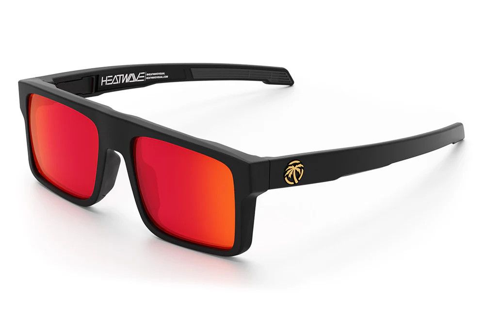 Heatwave Performance Rayth Z87+ Sunglasses: Black Frame / Firestorm Lens