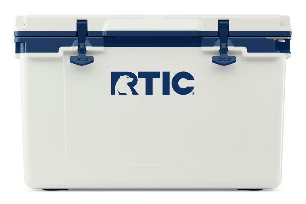 RTIC 52 Quart Ultra-Light Hard Cooler RTIC 52 Quart Ultra-Light Hard Cooler, Color: Cool Grey/Navy