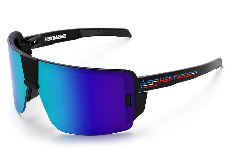 Heatwave Vector Z87+ : Black Frame / Galaxy Blue Lens - Speed Star Arms