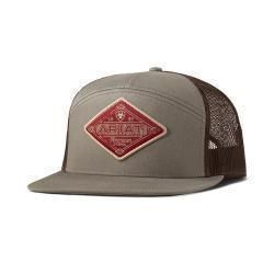 Ariat Mens Cap R112 SnapBack Diamond Patch Grey A300090206