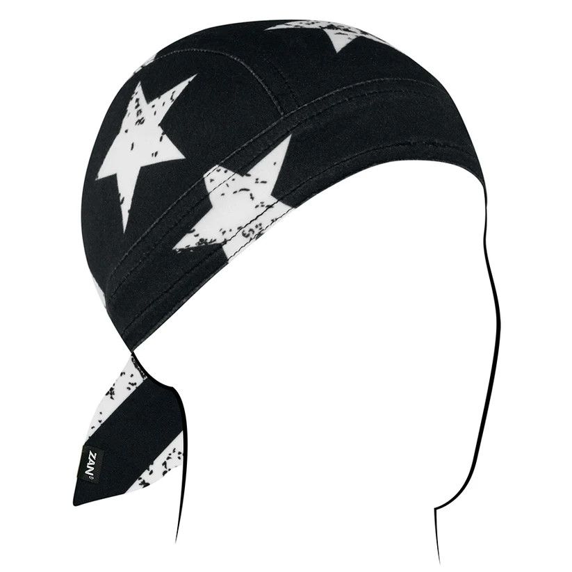 Zan Flydanna SportFlex UPF50+ Black & White Flag ZL091