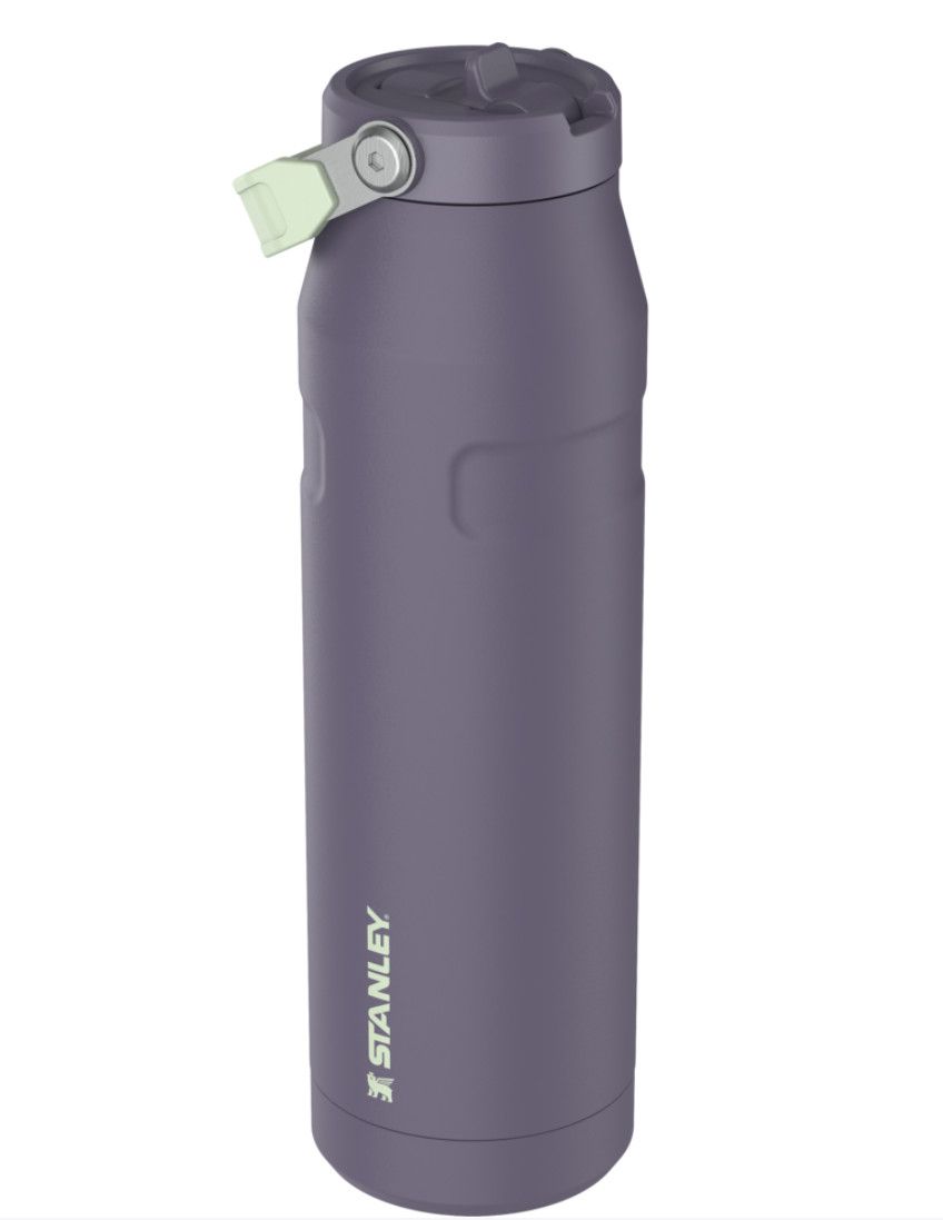 STANLEY The IceFlow Flip Straw 2.0 Bottle 36 oz, Color: Purple Umbra