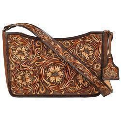 Angel Ranch Lilah Collection Conceal Carry Small Shoulder Bag Brown D330008302