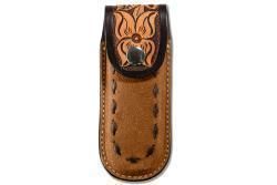 3D knife Sheath Closed Floral Roughout Tan D8403508 3D knife Sheath Closed Floral Roughout Tan D8403508