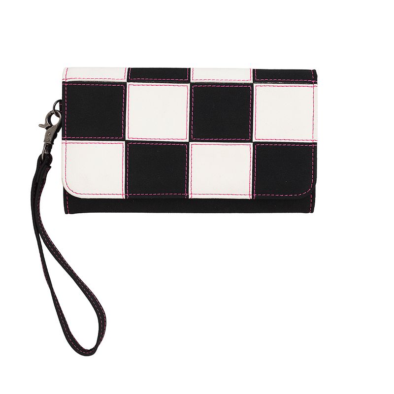 Angel Ranch Sadie Style Wallet Black and White D330012362