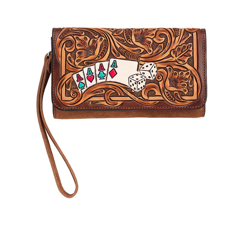 Angel Ranch Roxie Collection Wallet Brown D330012702
