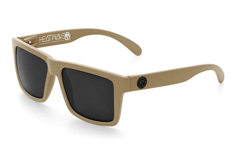 Heatwave Vise Z87 Sunglasses DESERT TAN: Black Lens