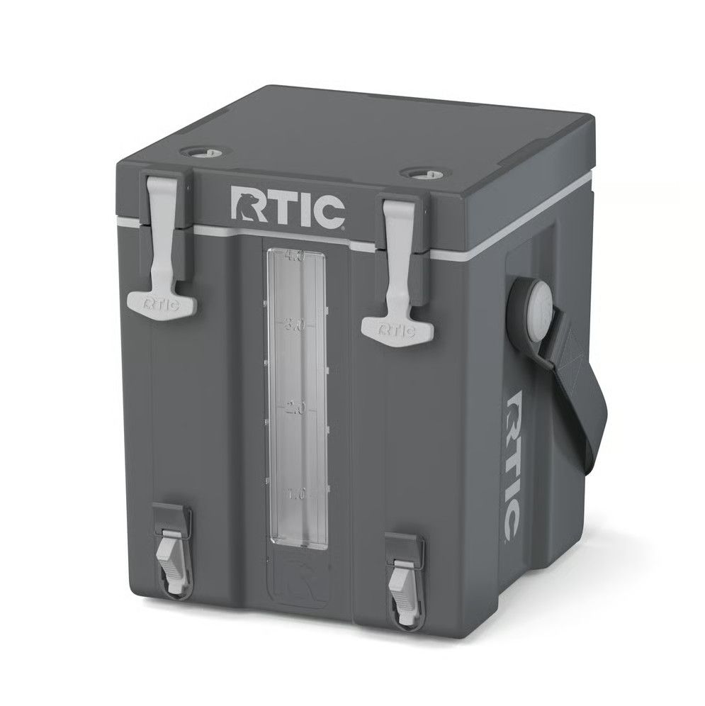 Rtic 4 Gallon Double-Time Water Cooler, Color: Dark Grey & Cool Grey