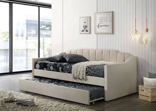 Kosmo Daybed w/ Trundle ( CM1931BG-BED) Kosmo Daybed w/ Trundle ( CM1931BG-BED)