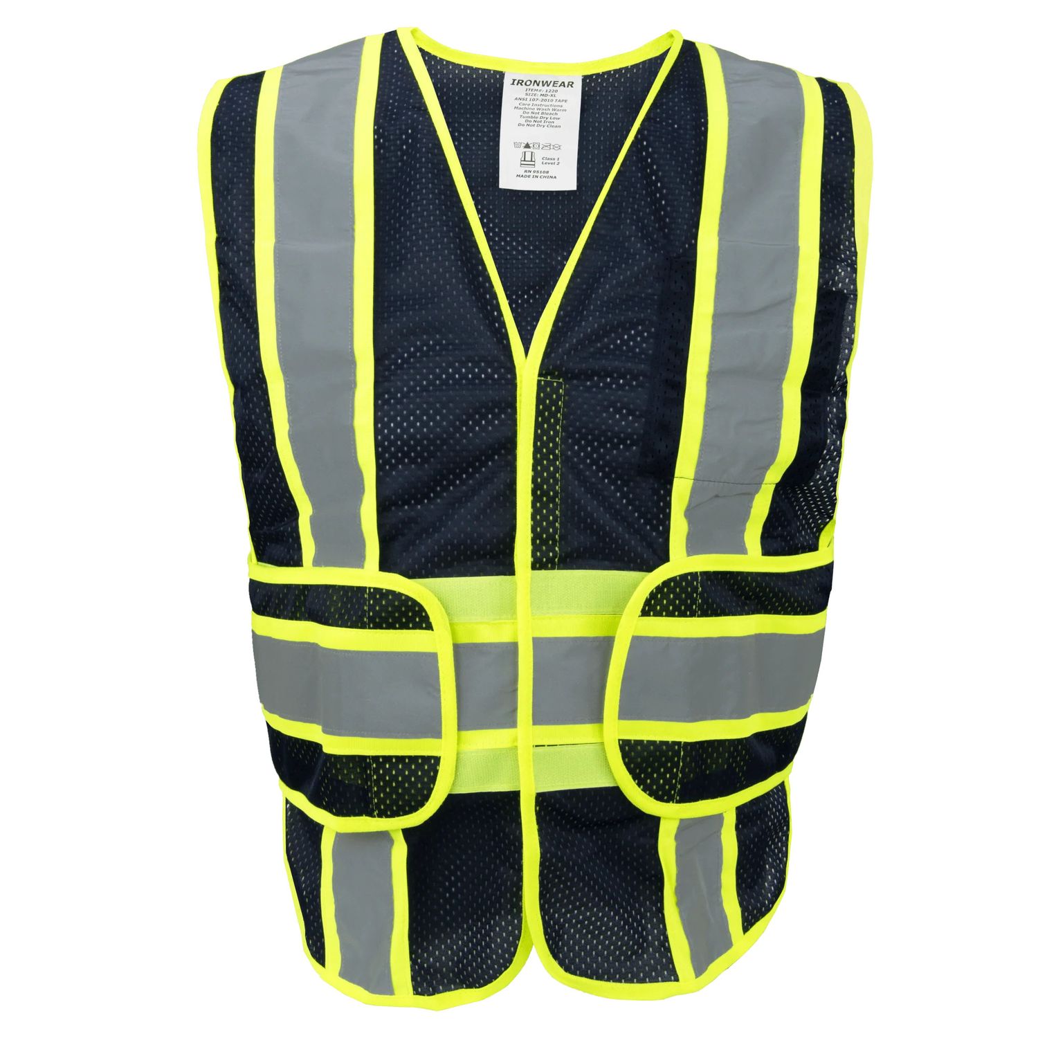 Ironwear Hi Vis Two Tone Mesh Safety Vest- 1220