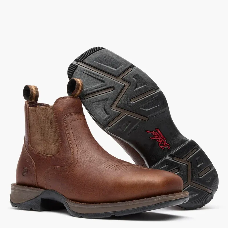 Durango® Red Dirt Rebel™ Chelsea Steel Toe Work Boot- DDB0541