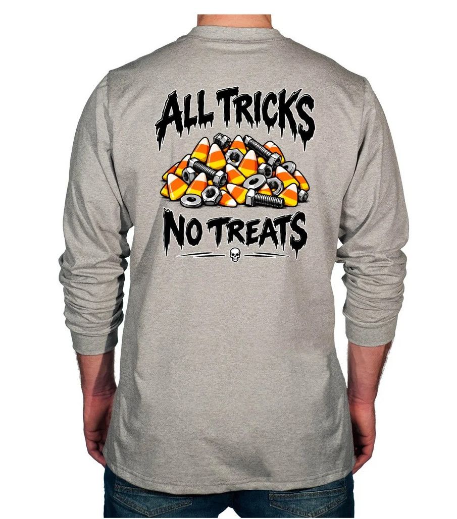 Benchmark FR Shirt All Tricks No Treats- 3118FRLG Benchmark FR Shirt All Tricks No Treats- 3118FRLG