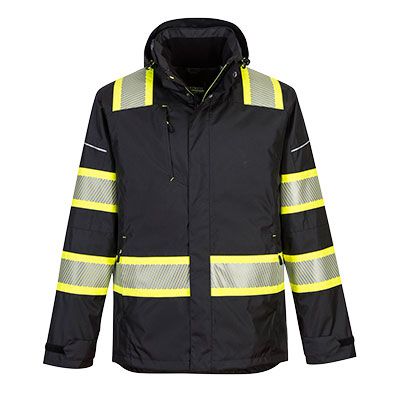 Portwest NON-FR Iona Plus Winter Jacket, Black- F144
