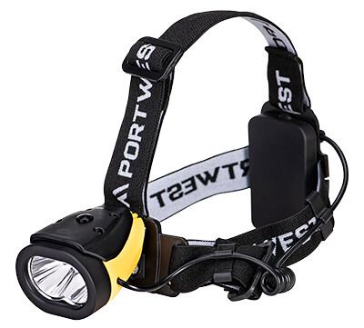 Portwest Dual Power Headlight Yellow/Black PA63 Portwest Dual Power Headlight Yellow/Black PA63