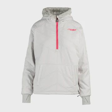 Women&#39;s Aurora Quilted Hoodie, Overcast, M