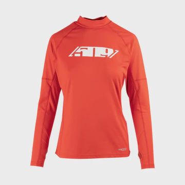 Women's FZN LVL 1 shirt, Apex Red, M