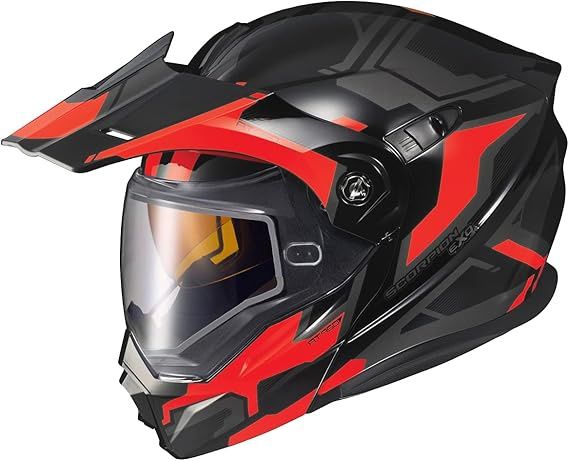 Scorpion EXO AT952, LG, Black/Red, Electric, 15437