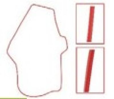Chaincase Gasket, 129053, Yamaha