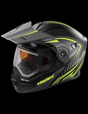 Castle CX950, Matte Gray/BLK/Hi Vis, Electric
