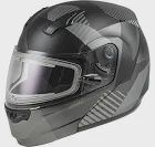GMAX MD-04S Modular Snow Helmet, BLK/SIL
