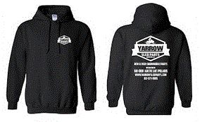 Yarrow Sled Parts Traditional Hoodie, Size: MD