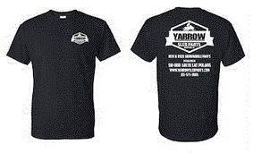 Yarrow Sled Parts Traditional T-Shirt, Size: XL
